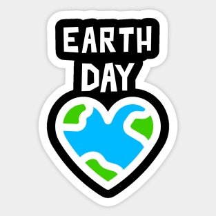 EARTH Day Celebration Save Planet Earth Sticker